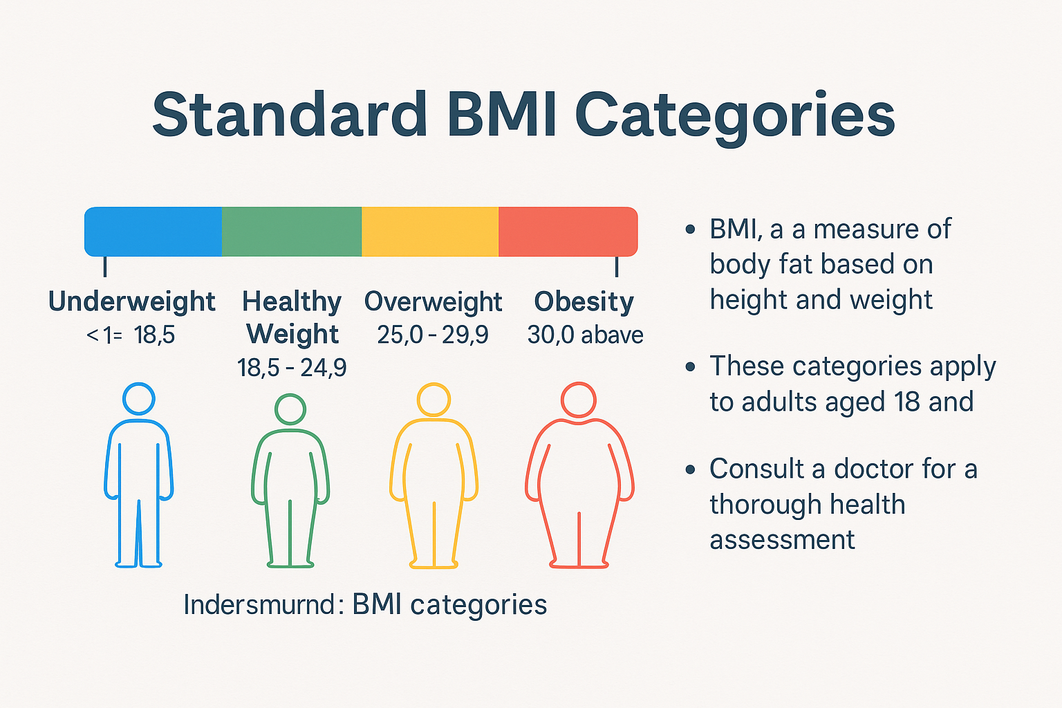 BMI Category Visualizer Infographic