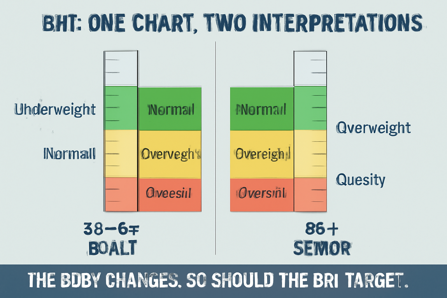BMI One Chart Two Interpretations