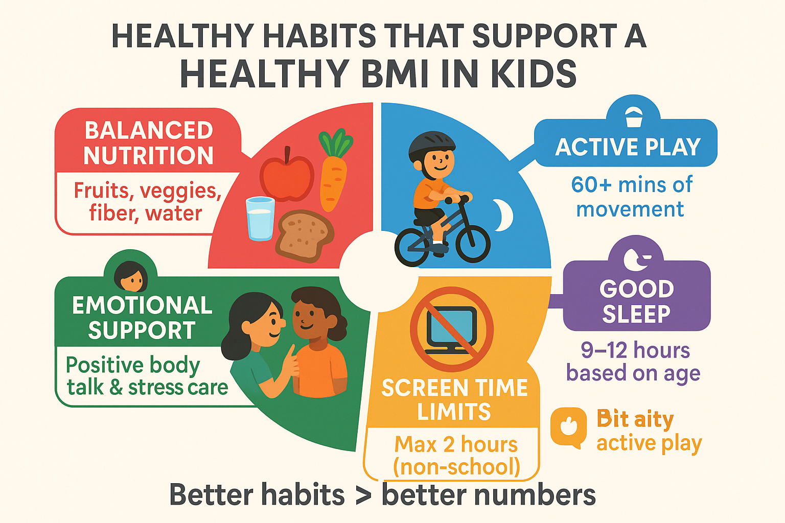 Healthy Habits That Support a Healthy BMI in Kids