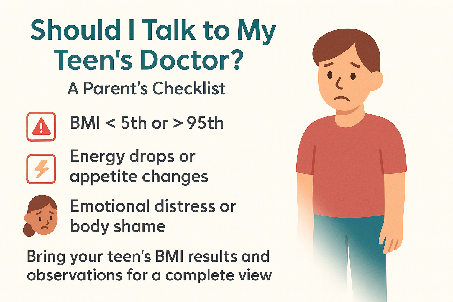 Should I Talk to My Teen’s Doctor
