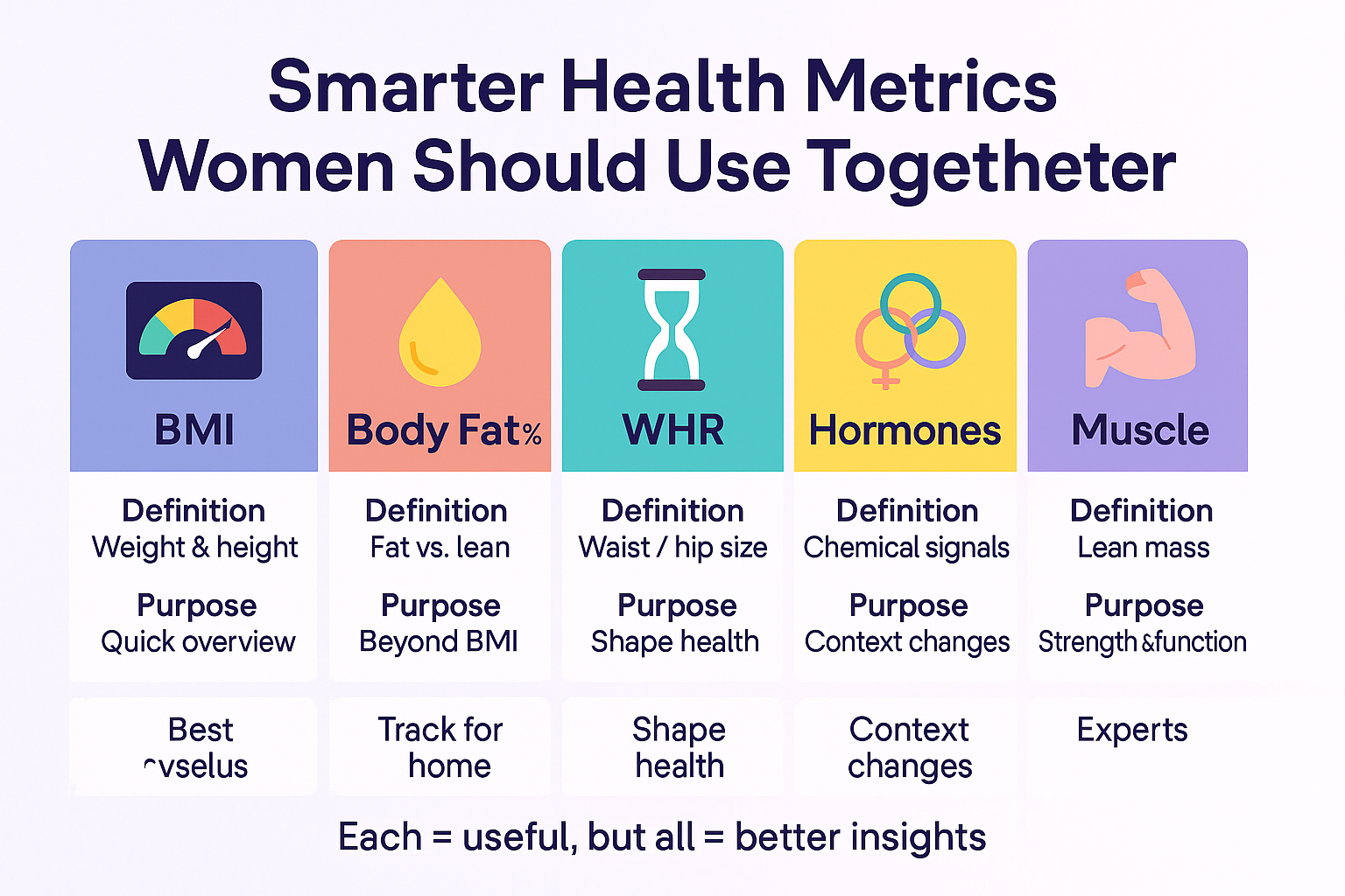 Smarter Health Metrics Women Should Use Together